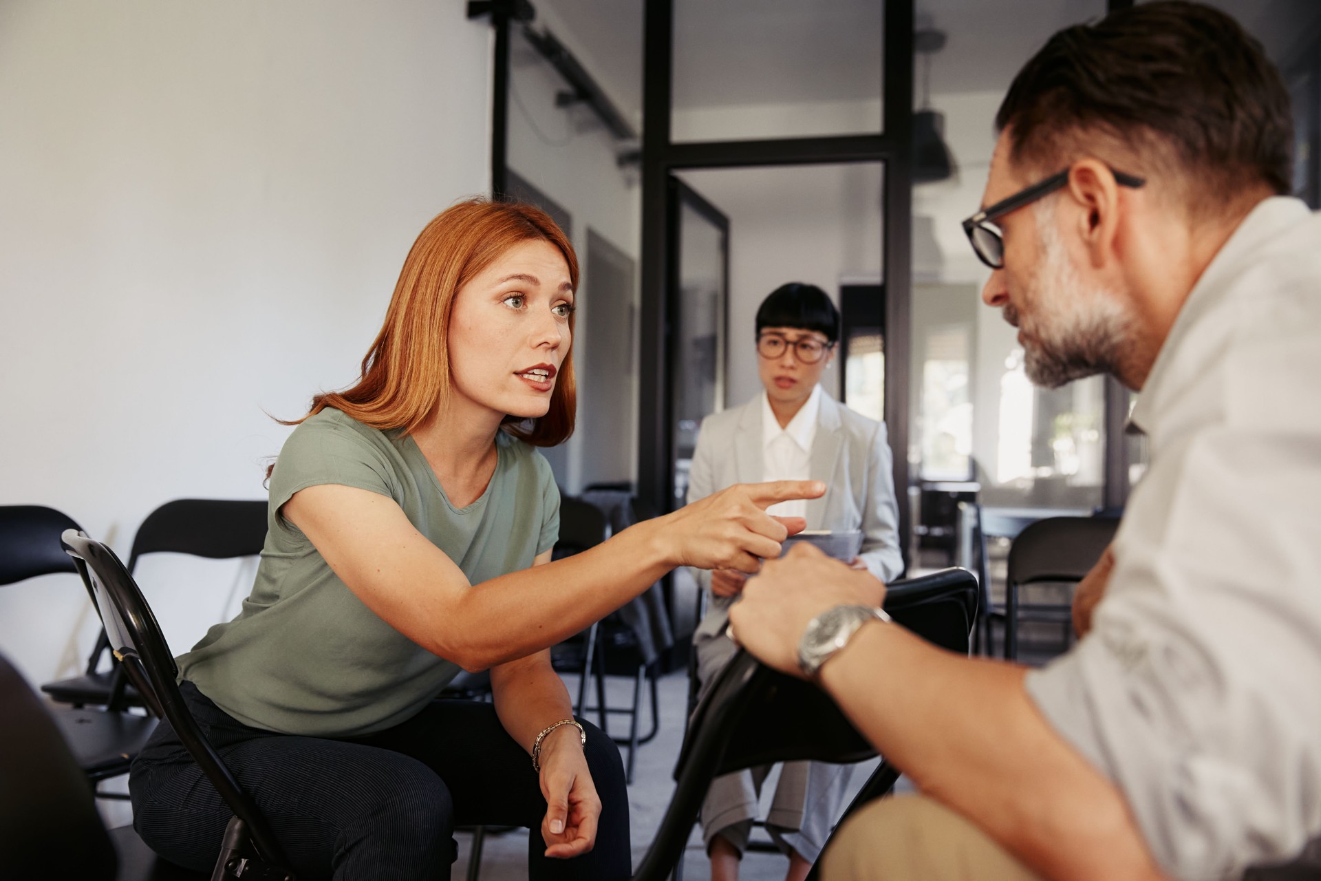 Counseling Session in an Urban Environment
